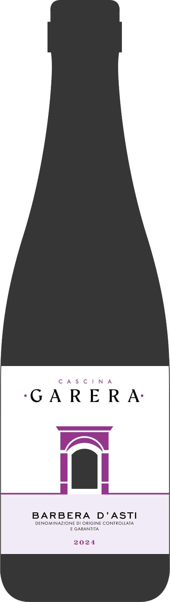 Bottiglia di Barbera D'Asti