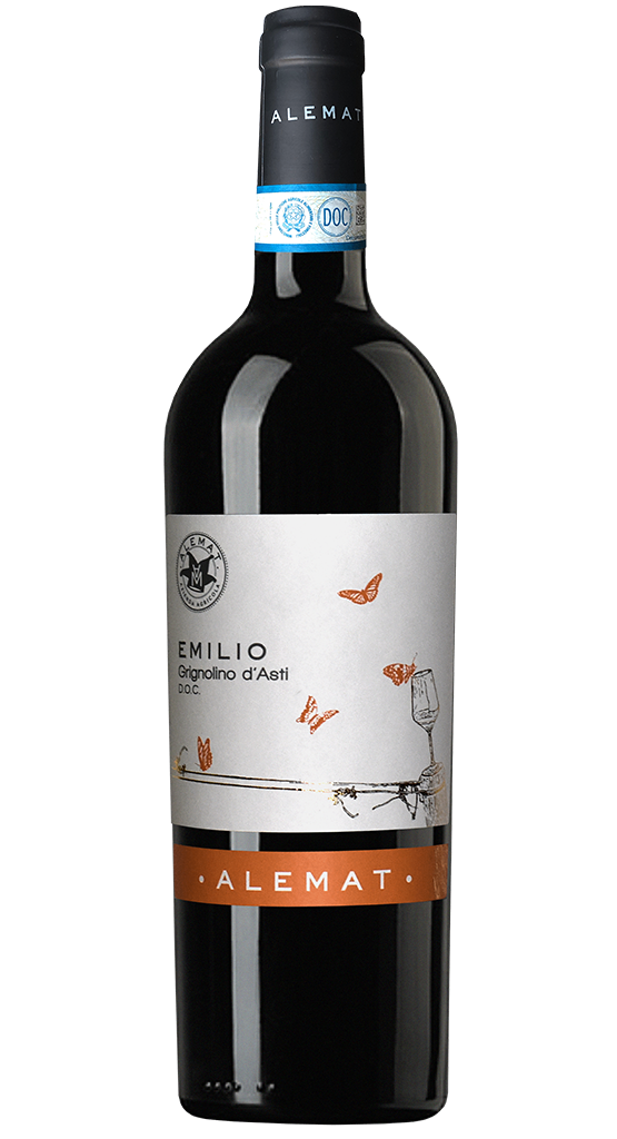 Bottiglia di Emilio Piemonte Grignolino DOC