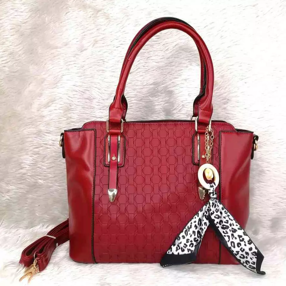 0 - bolsa para mujer modelo ailin color roja