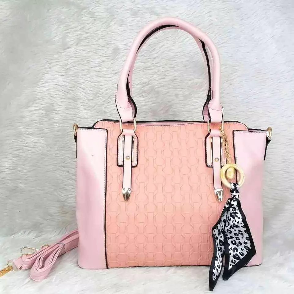 0 - bolsa para mujer modelo ailin color rosa