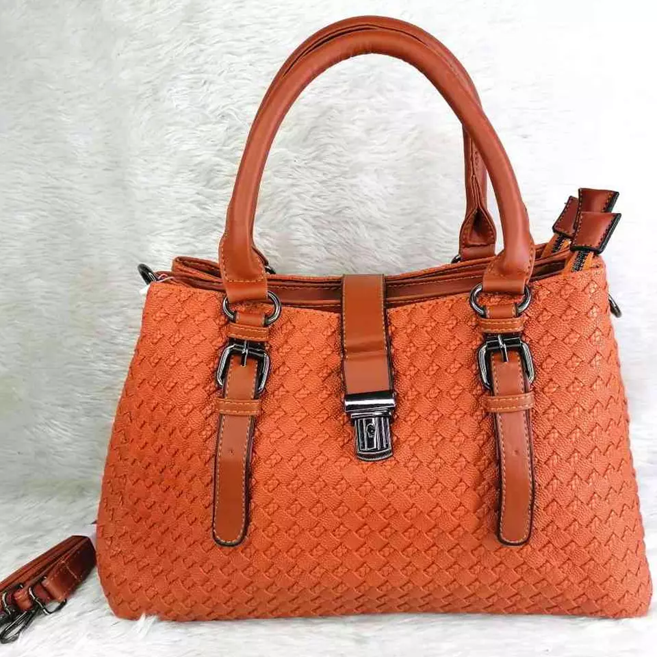 0 - bolsa para mujer modelo aldana color naranja