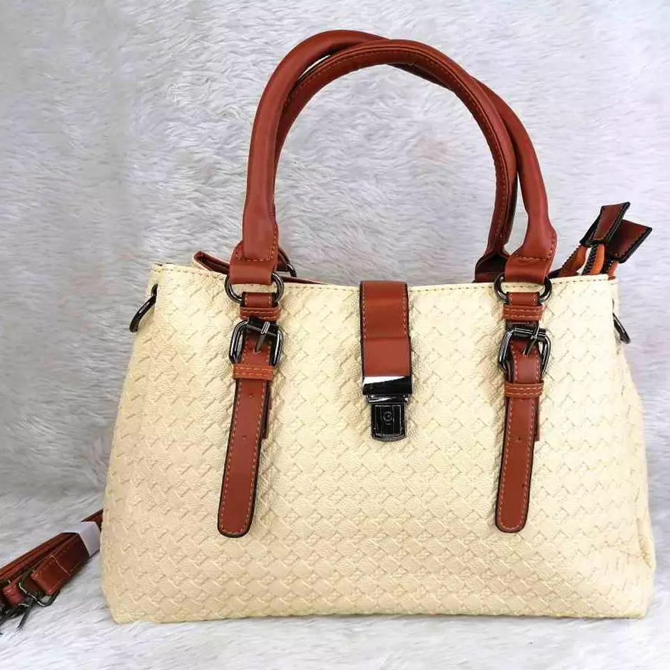 0 - bolsa para mujer modelo aldana color beige