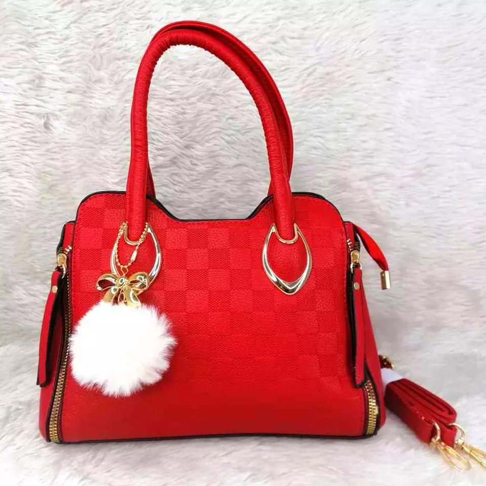 0 - bolsa para mujer modelo adela color roja