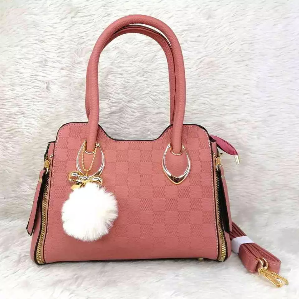 0 - bolsa para mujer modelo adela color rosa