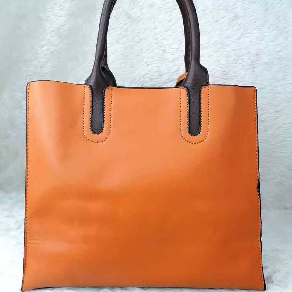 3 - bolsa para mujer modelo adriana color naranja