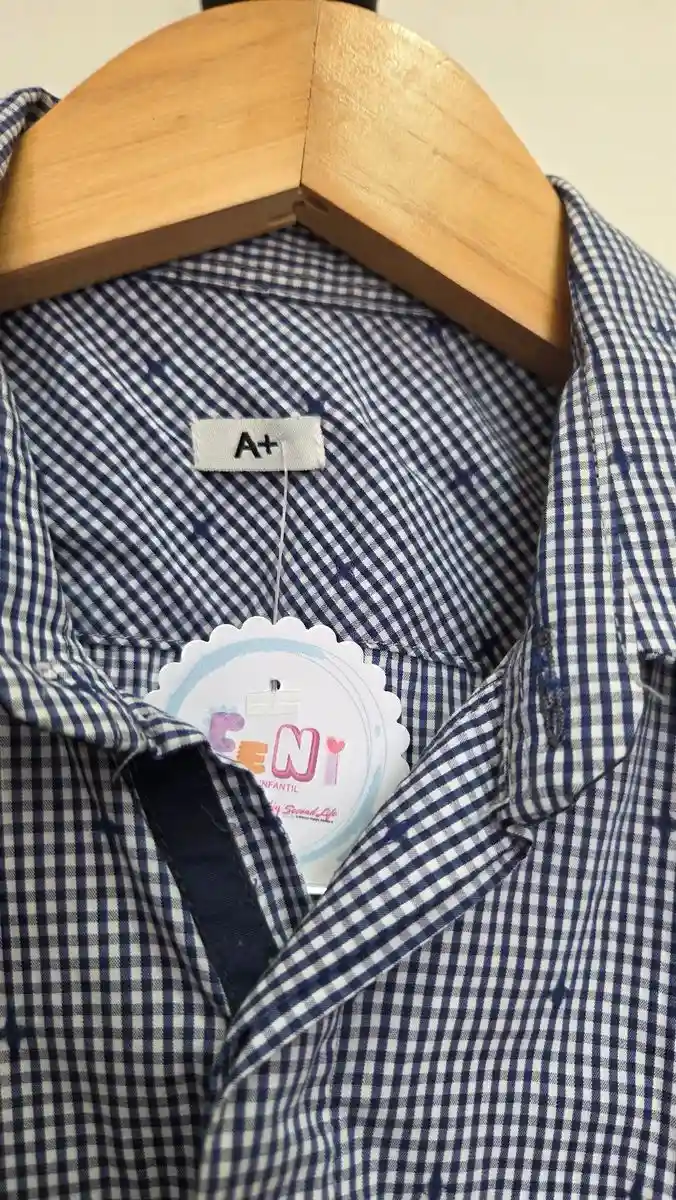 Camisa a cuadrille - A+ - Remeras