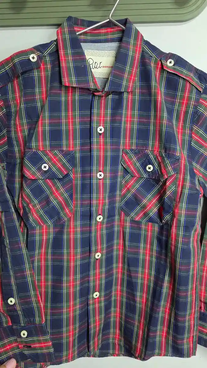 Camisa a cuadrille - foto 3