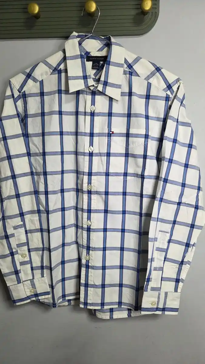 Camisa blanca con rayas - Tommy Hilfiger  - Camisas