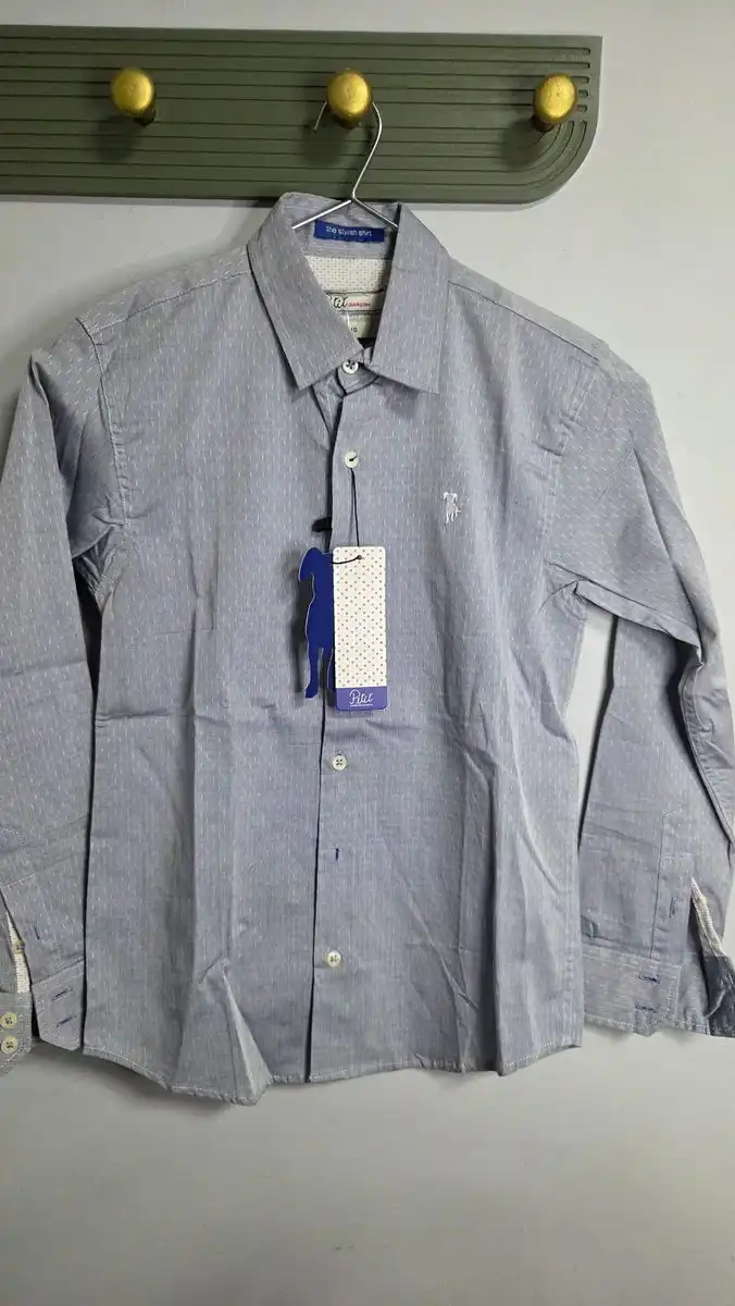 Camisa Celeste Garcon - GARCON GARCIA - Abrigos