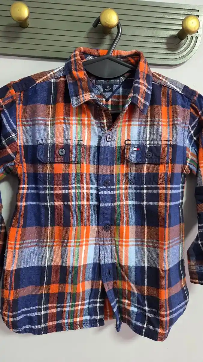 Camisa naranja cuadrille - To - Camisas