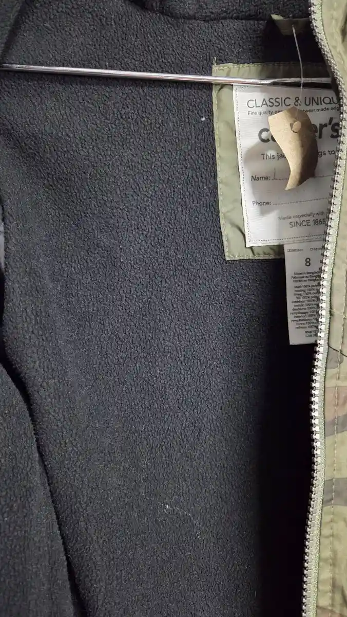 Campera camuflada carters - foto 2
