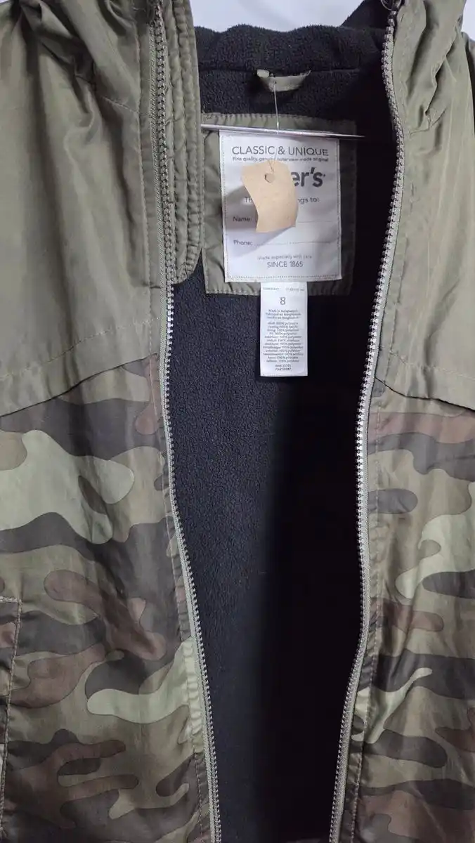 Campera camuflada carters - foto 3