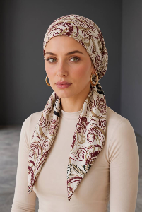 Premium Printed Cotton Hijab