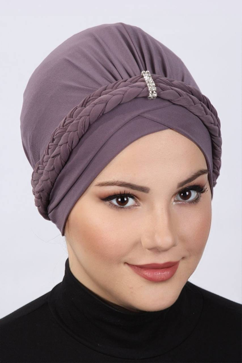 Double braided turban