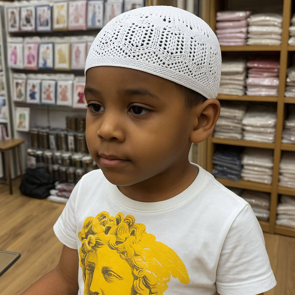 Kids prayer cap