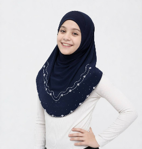 Helezon model hijab
