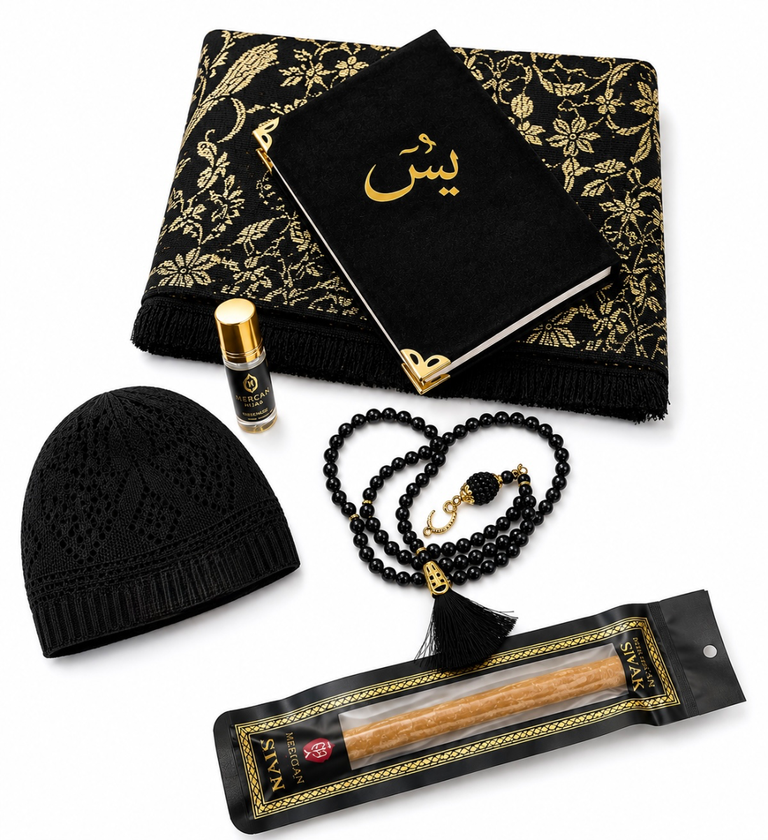 Men prayer rug set