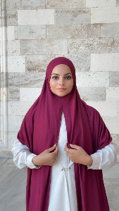 easy-on jersey scarf
