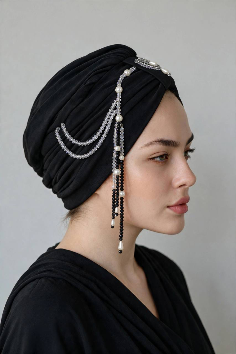 Sedef inci bone turban 