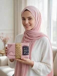 Chiffon Scarf gift set