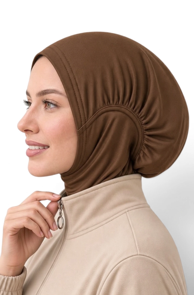 Sporty hijab spor bone