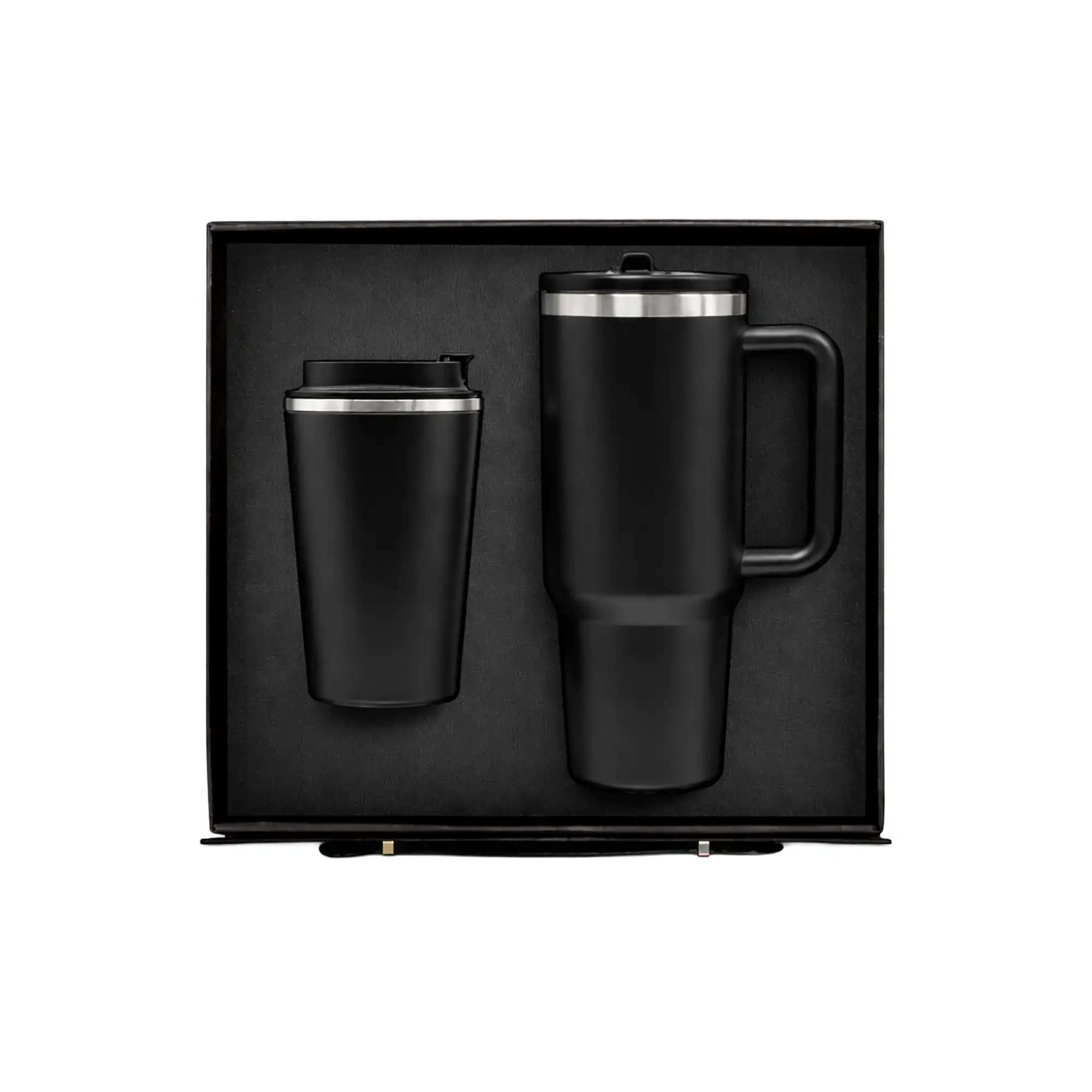 DuoBlack stainless thermal mug tumbler drinkware corporate gift set UAE