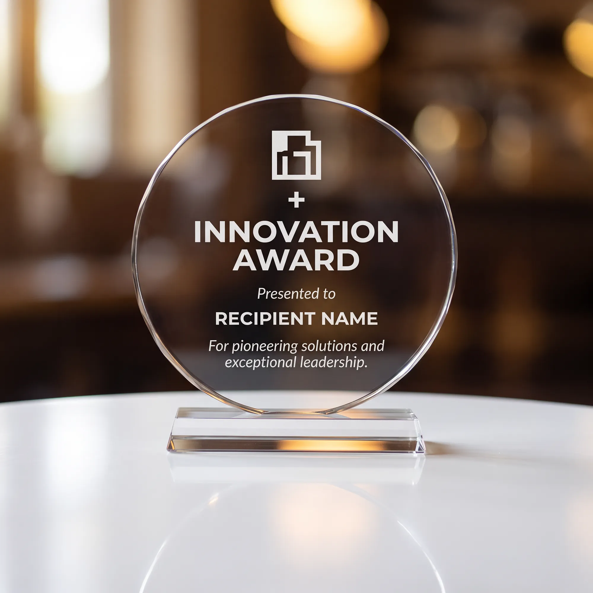 Crystal Award Small