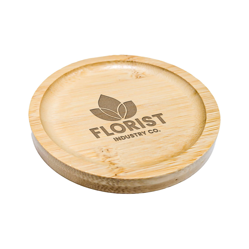 Round Bamboo Coaster