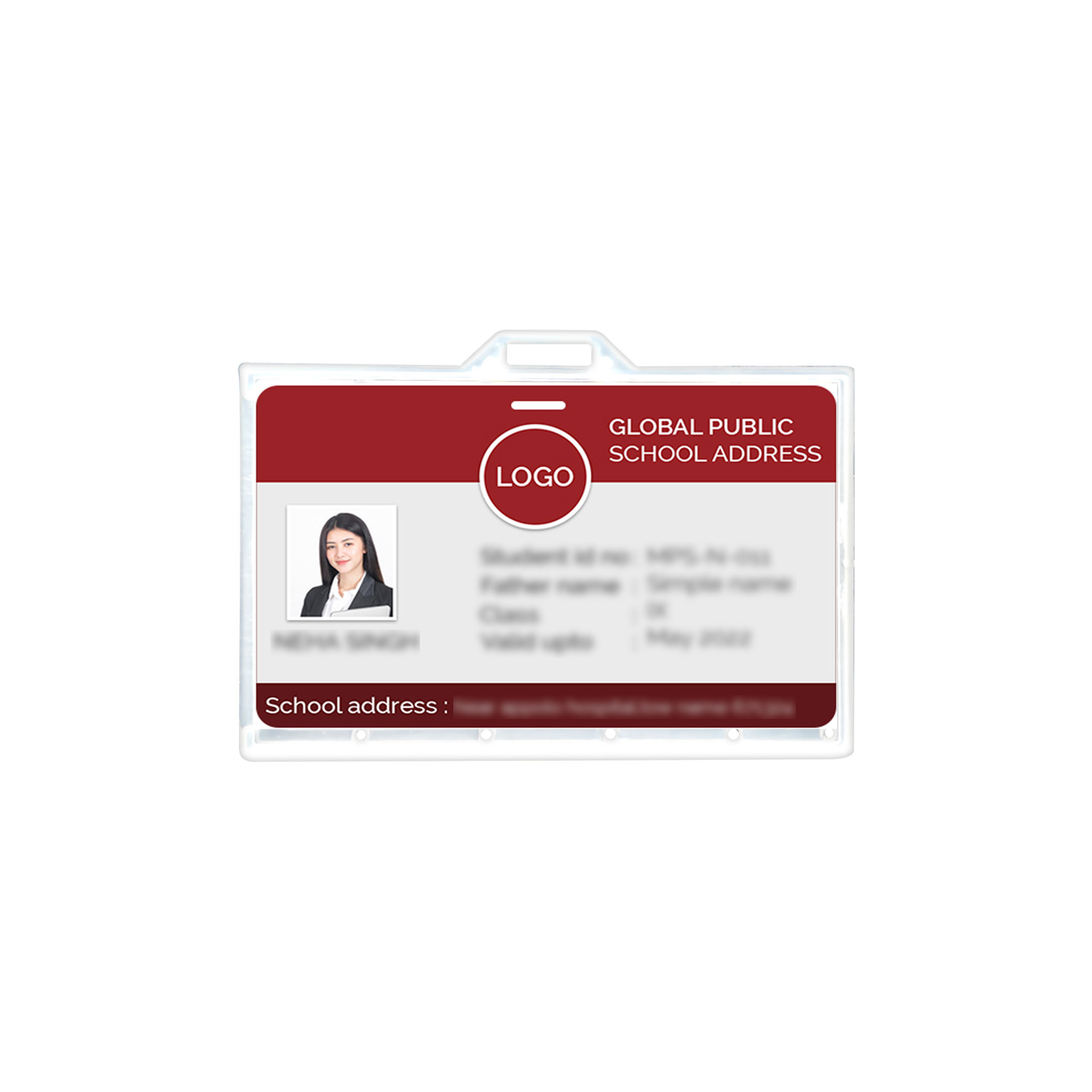 ID Card Holder (Vertical)