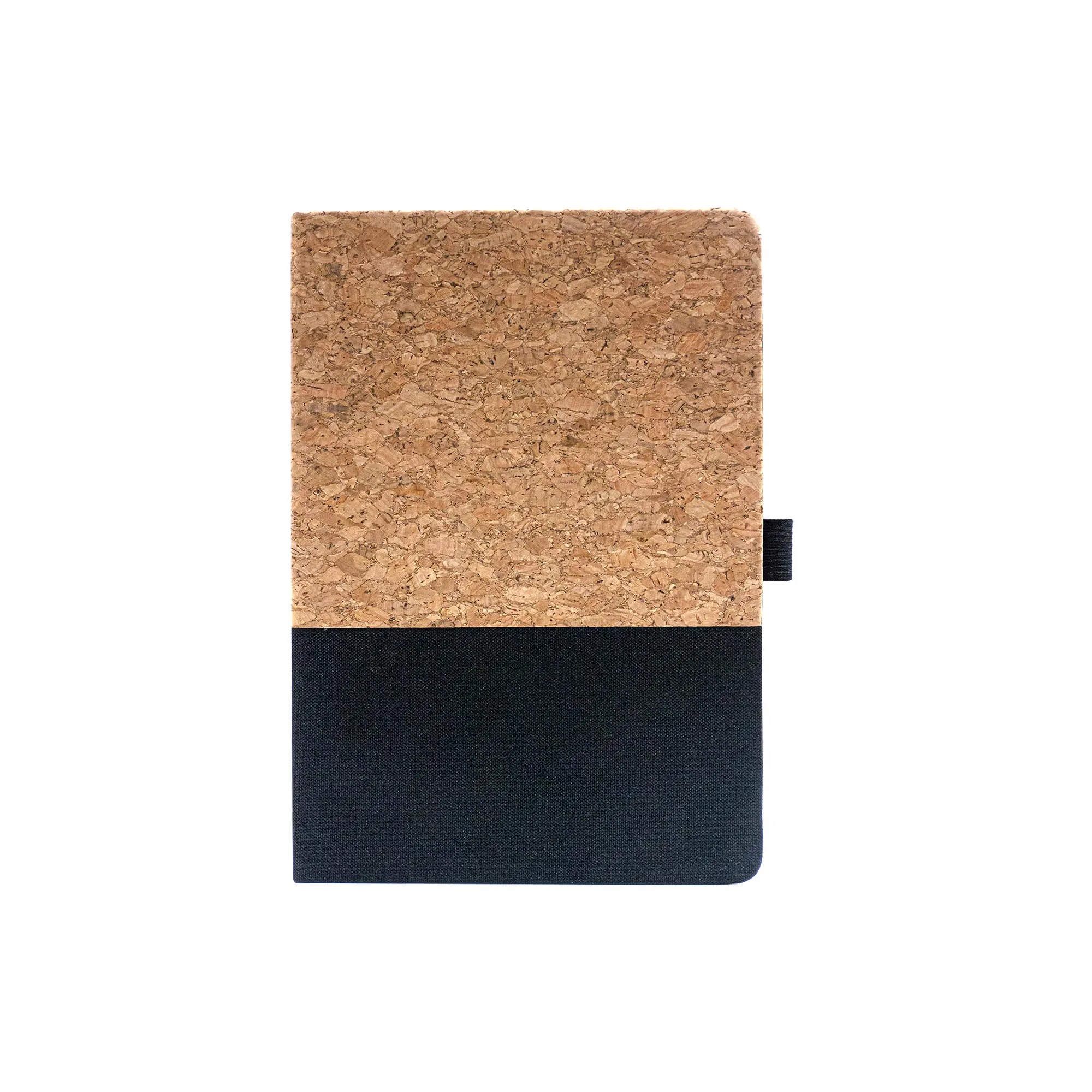 Cork cover Notebook Black