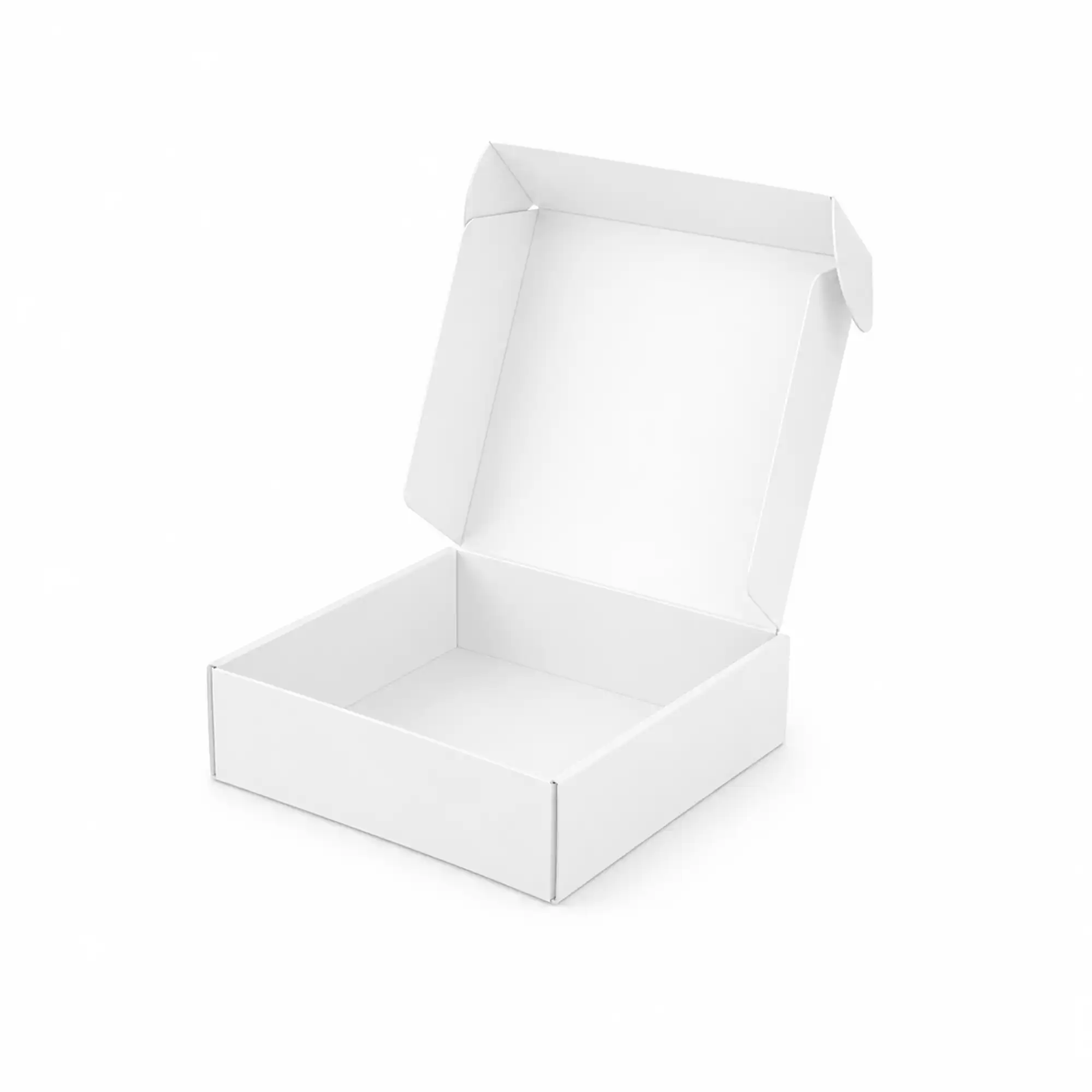 Premium Corrugated Gift Box White