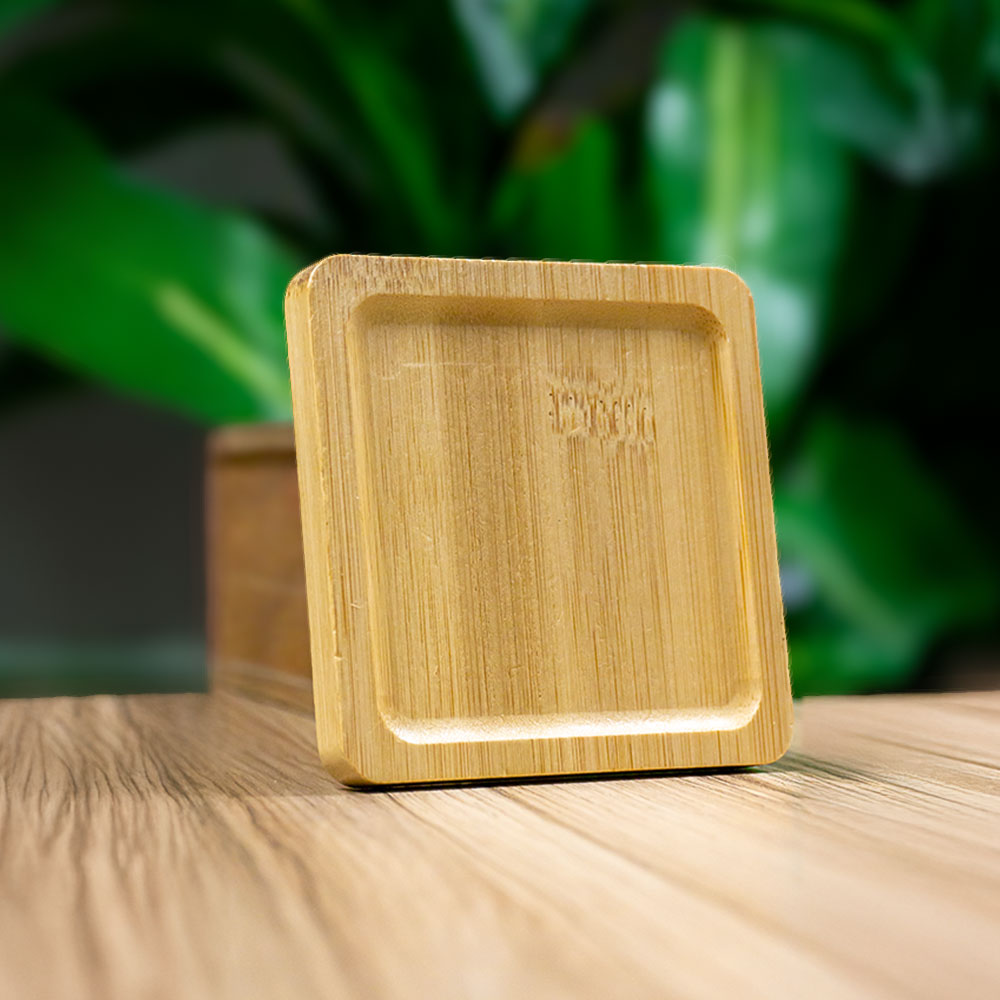 Square shaped Bamboo Coaster