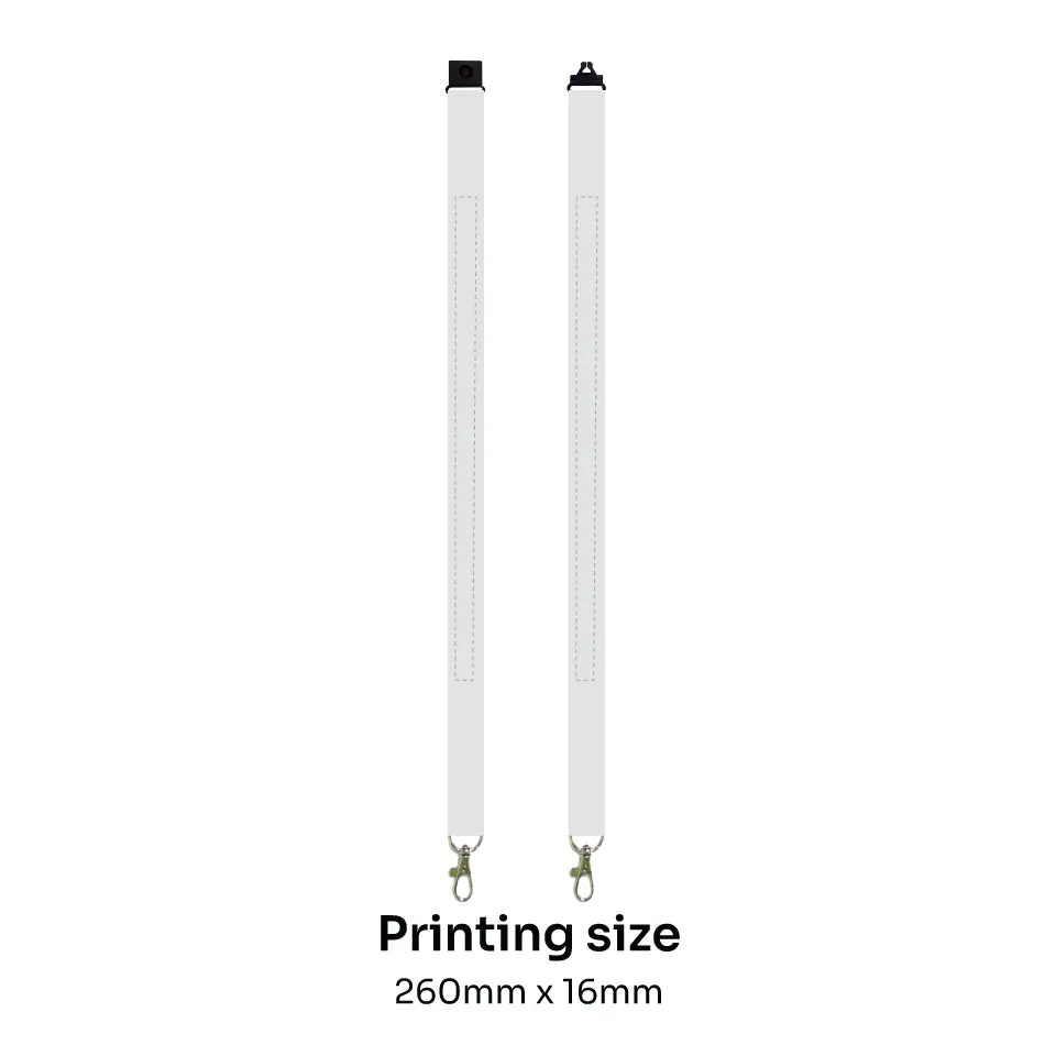 Sublimation Lanyard With Double Hook