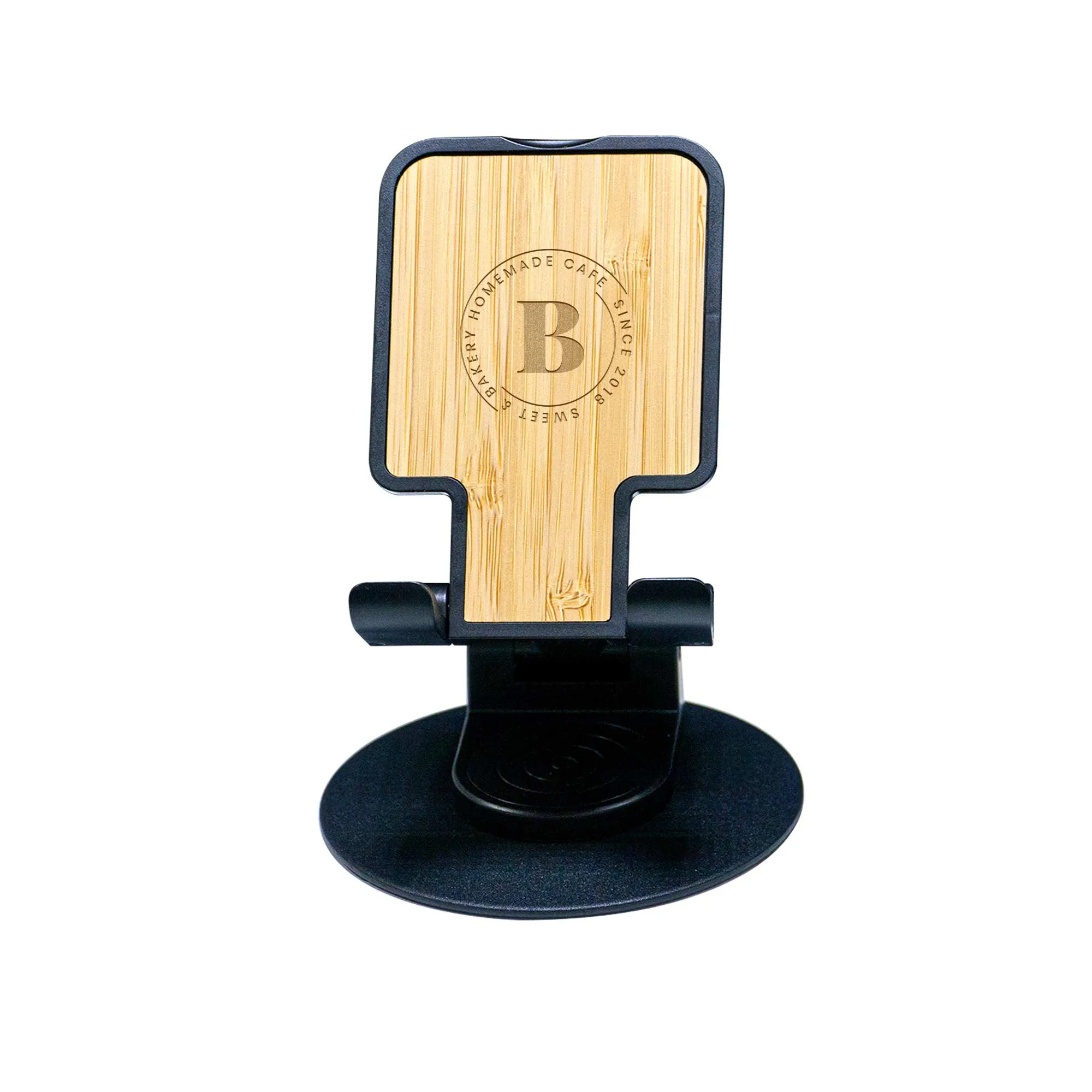360° Rotating Bamboo Mobile Holder