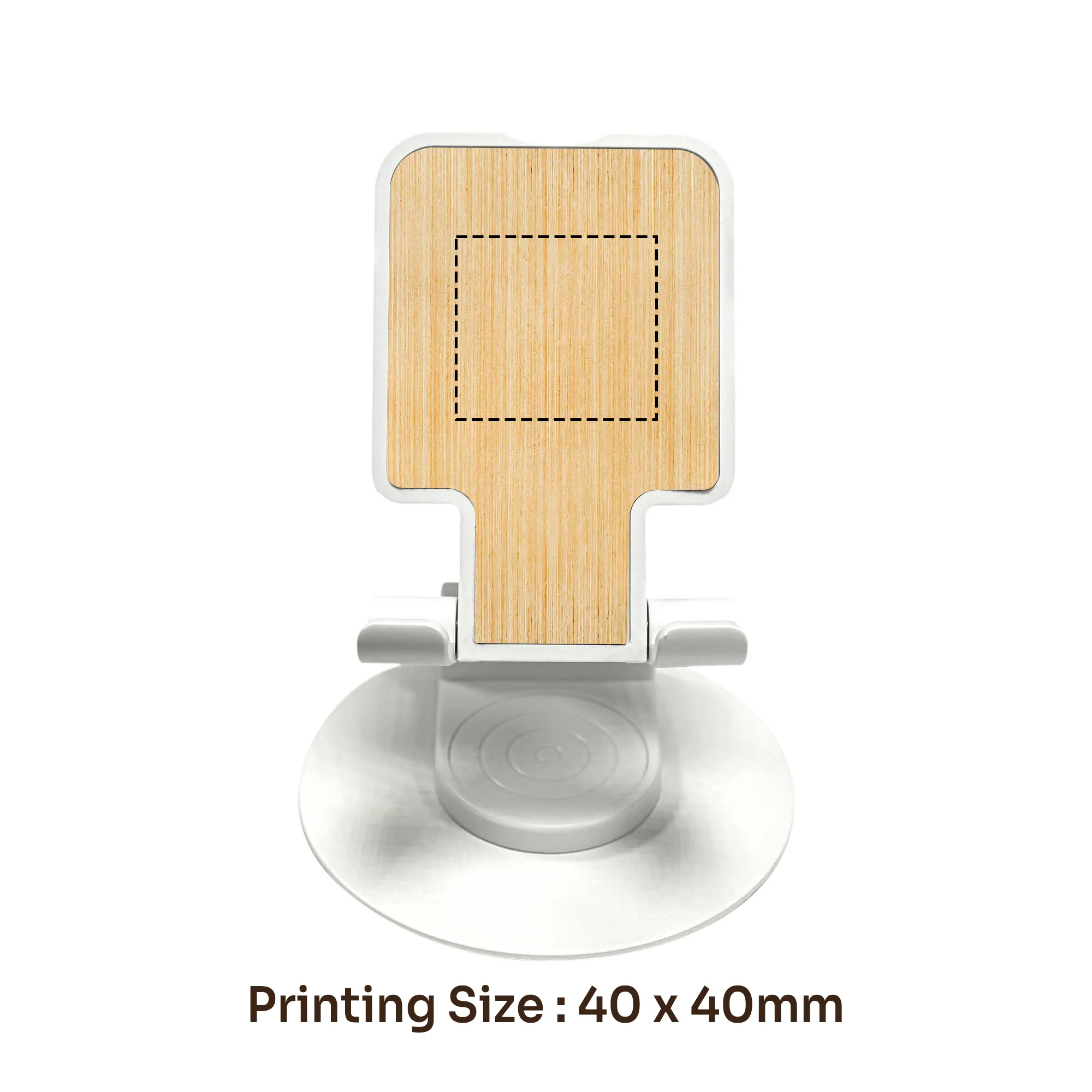 360° Rotating Bamboo Mobile Holder