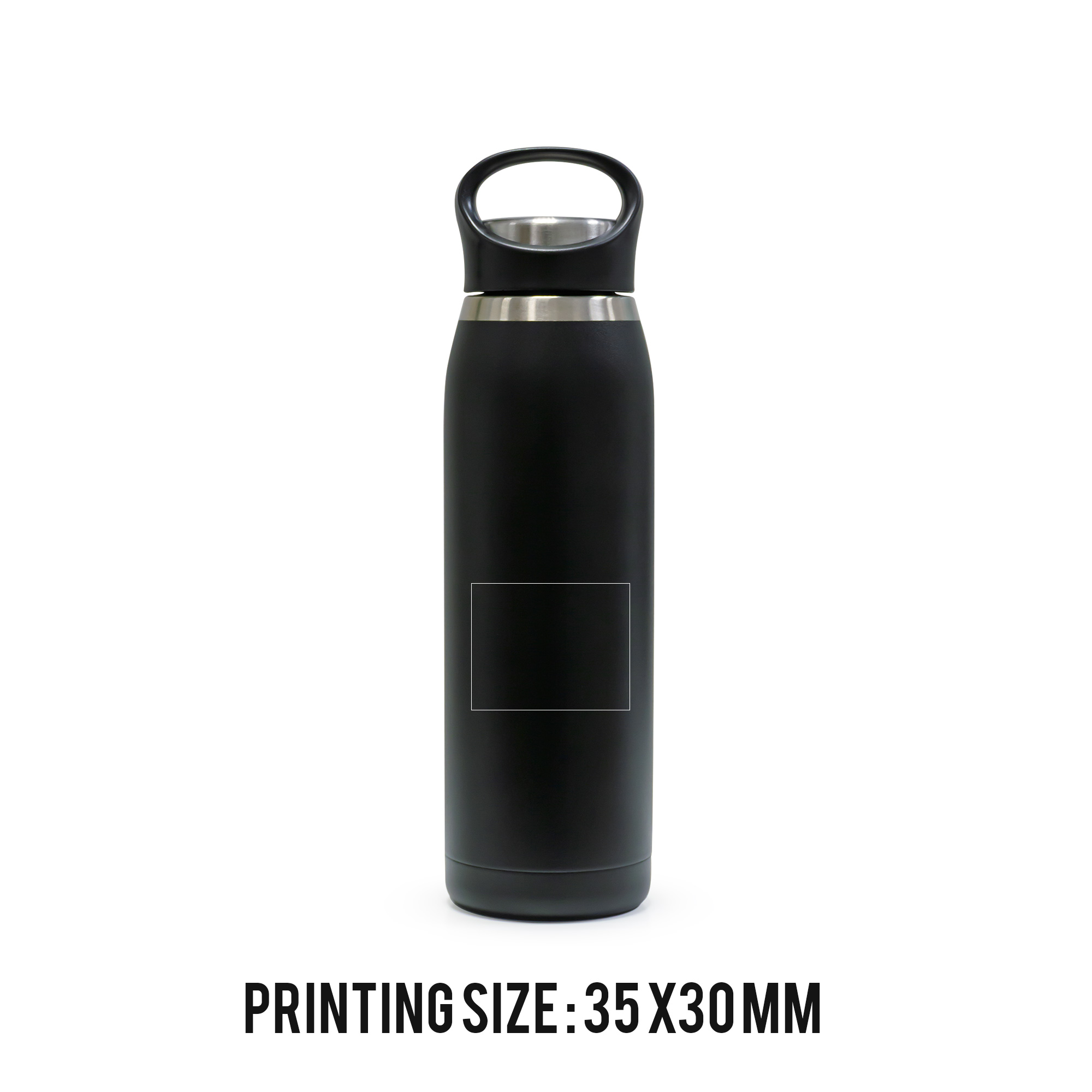 Double Wall Stainless Steel Bottle with Handle