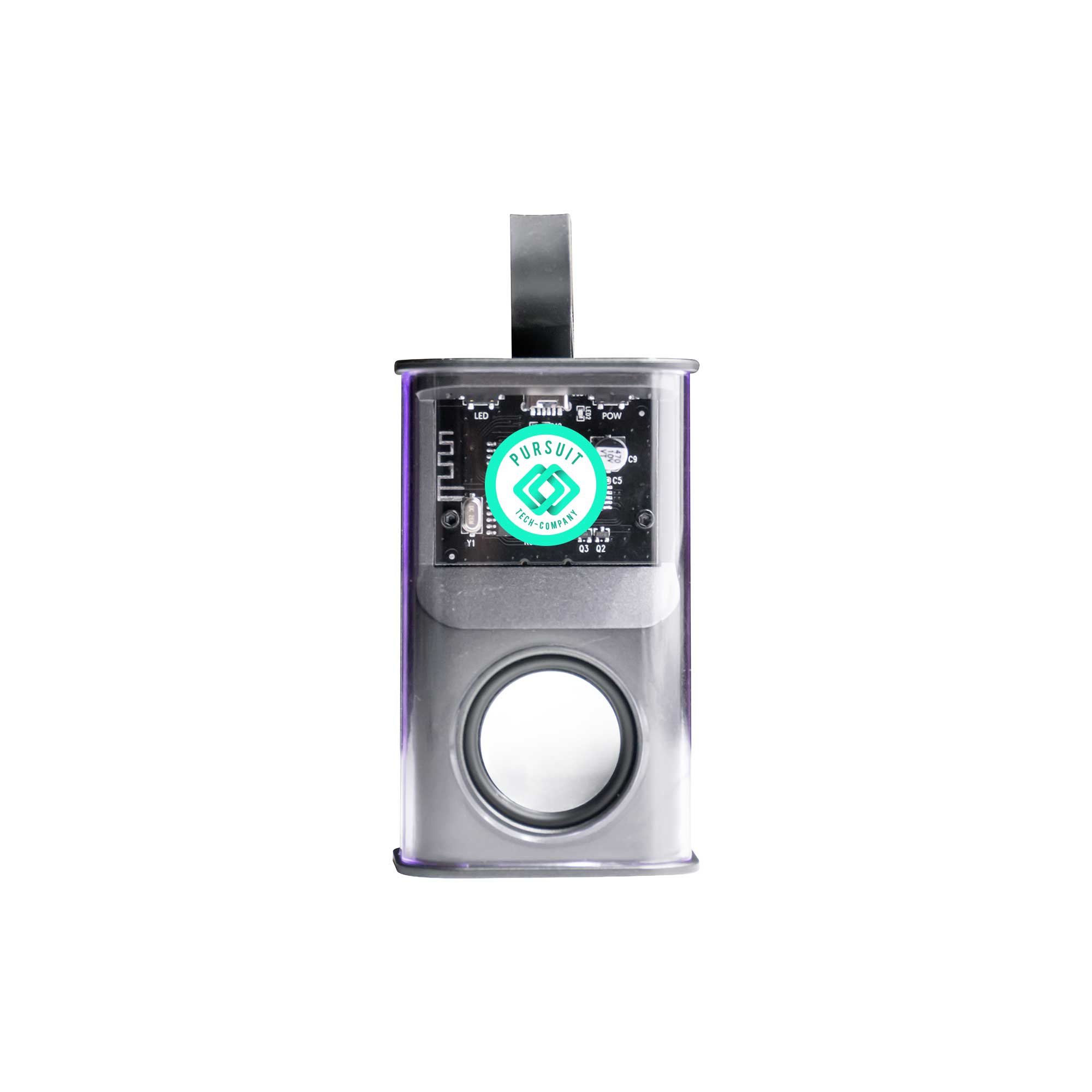Transparent Mini Bluetooth Speaker with RGB light