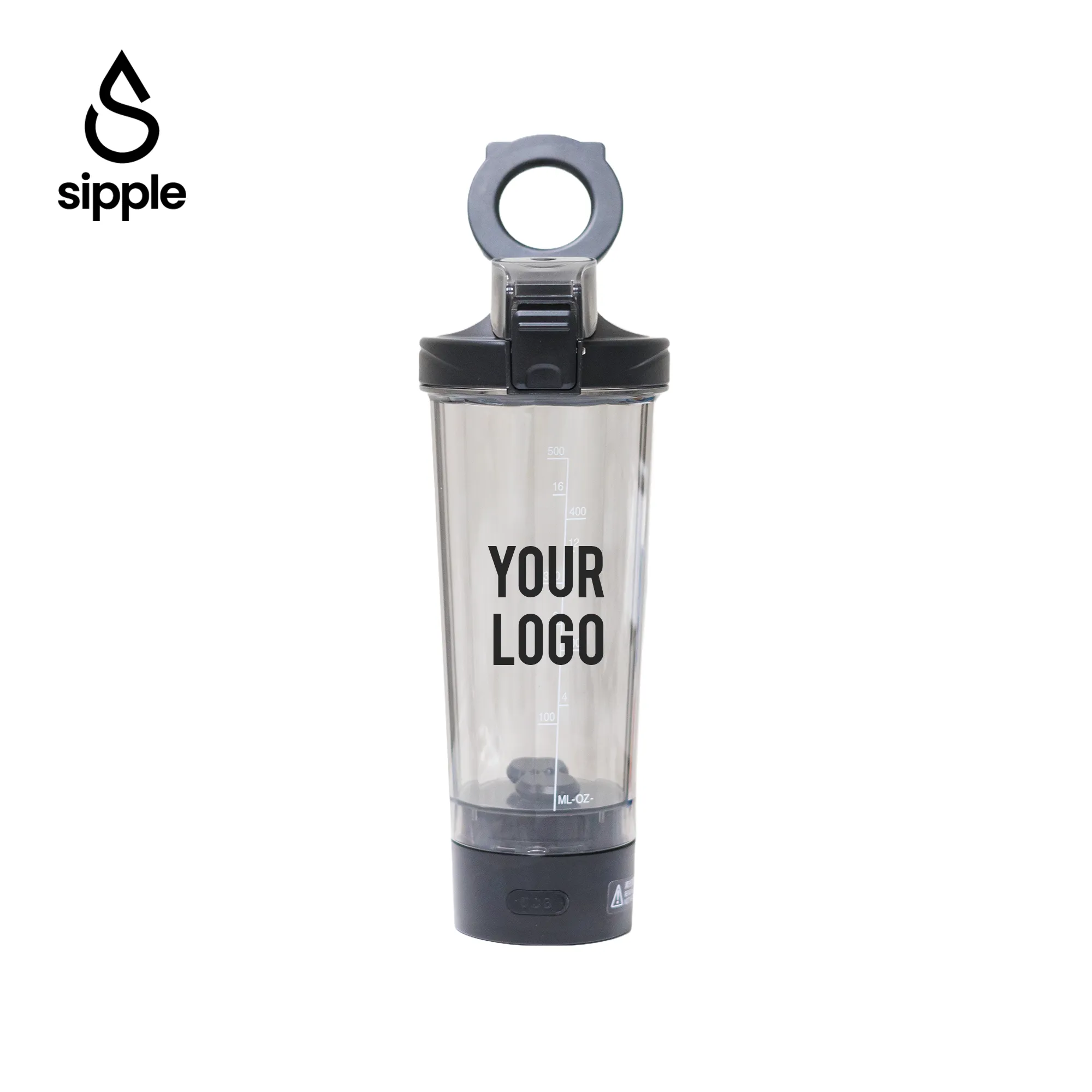 SIPPLE PRIMEXA 700ml electric shaker bottle Type-C charging corporate gift UAE custom logo