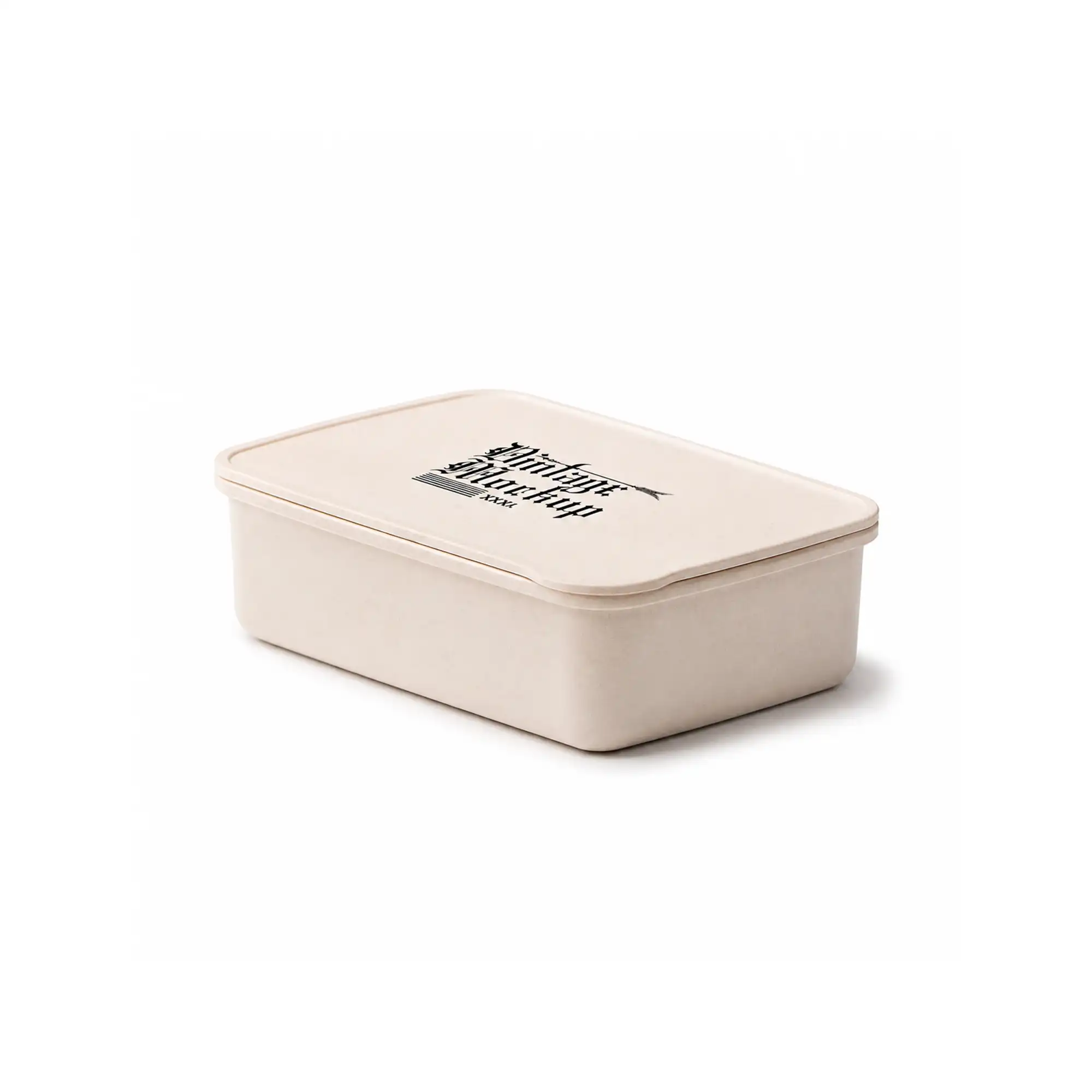 Wheat straw Lunchbox With Cutlery Set