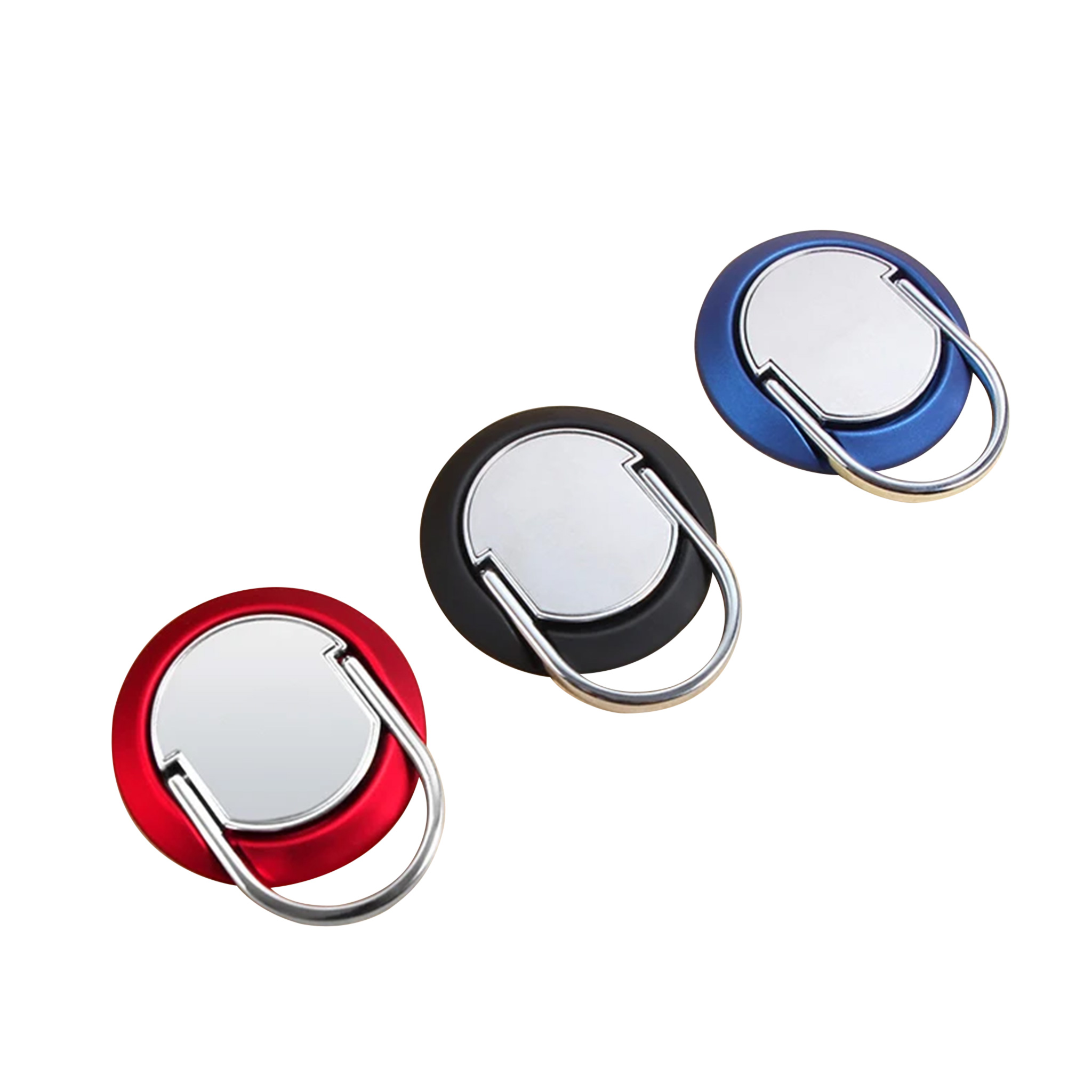 Metal Ring Holder Red