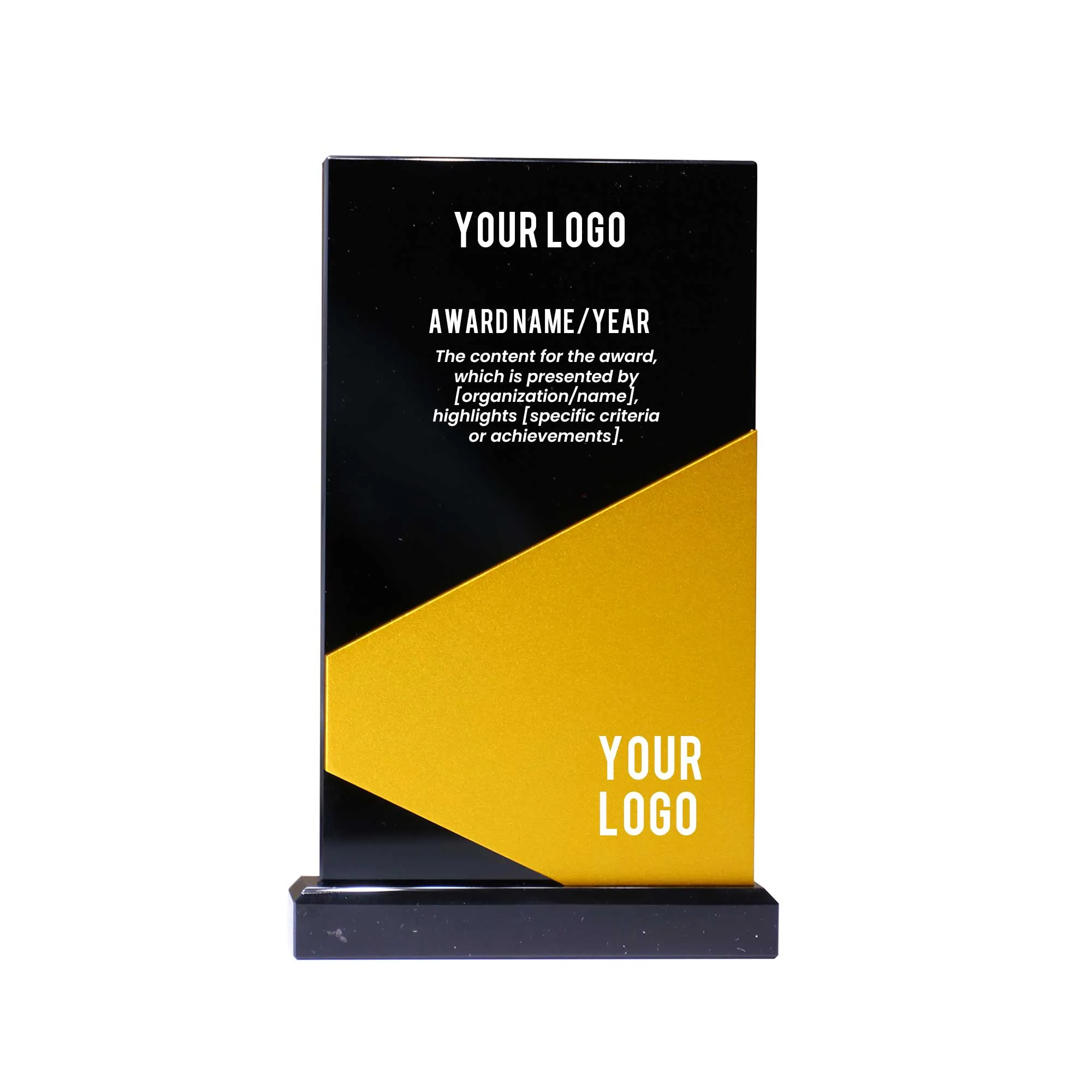 Award trophy Gold