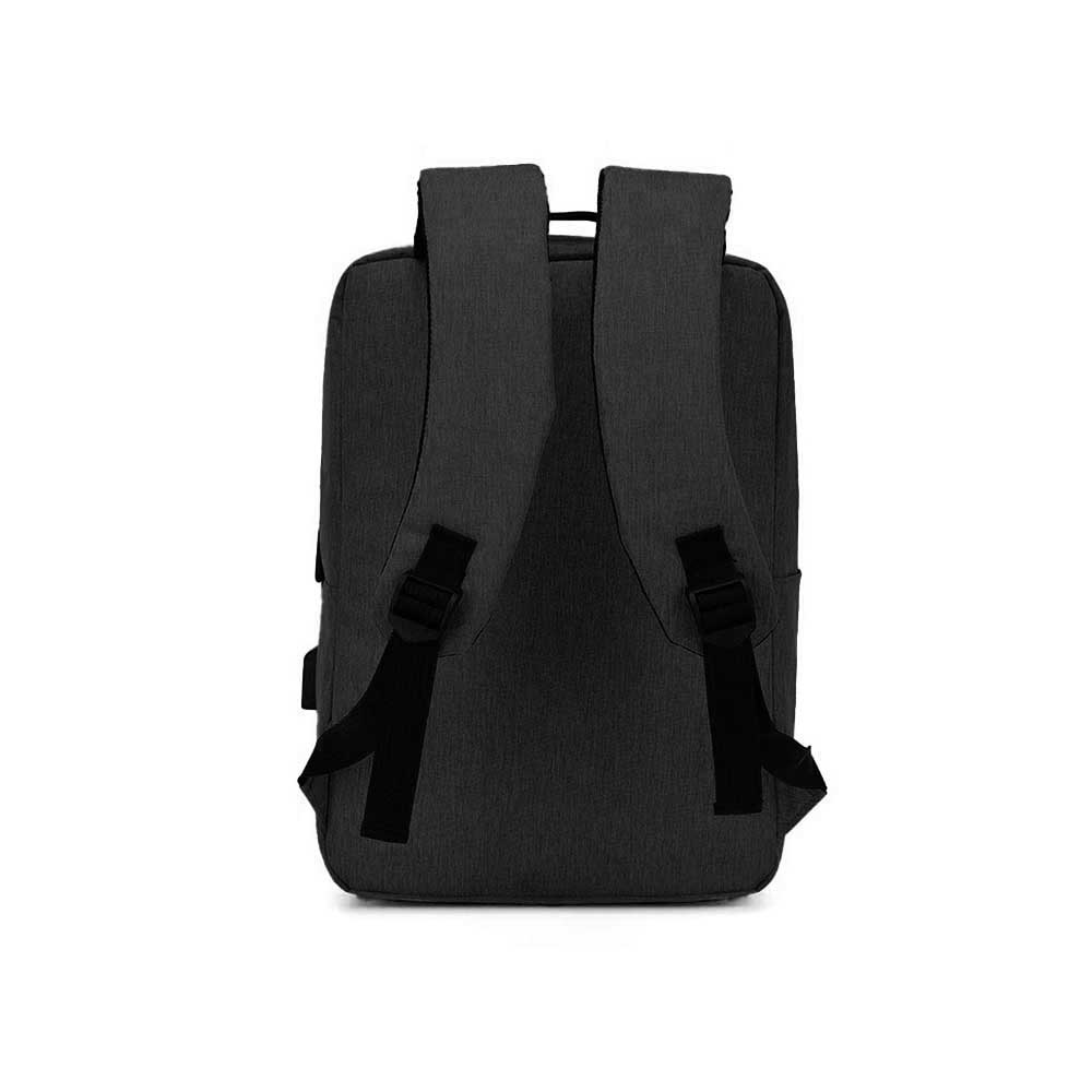 Backpack with USB Charging Point Black
