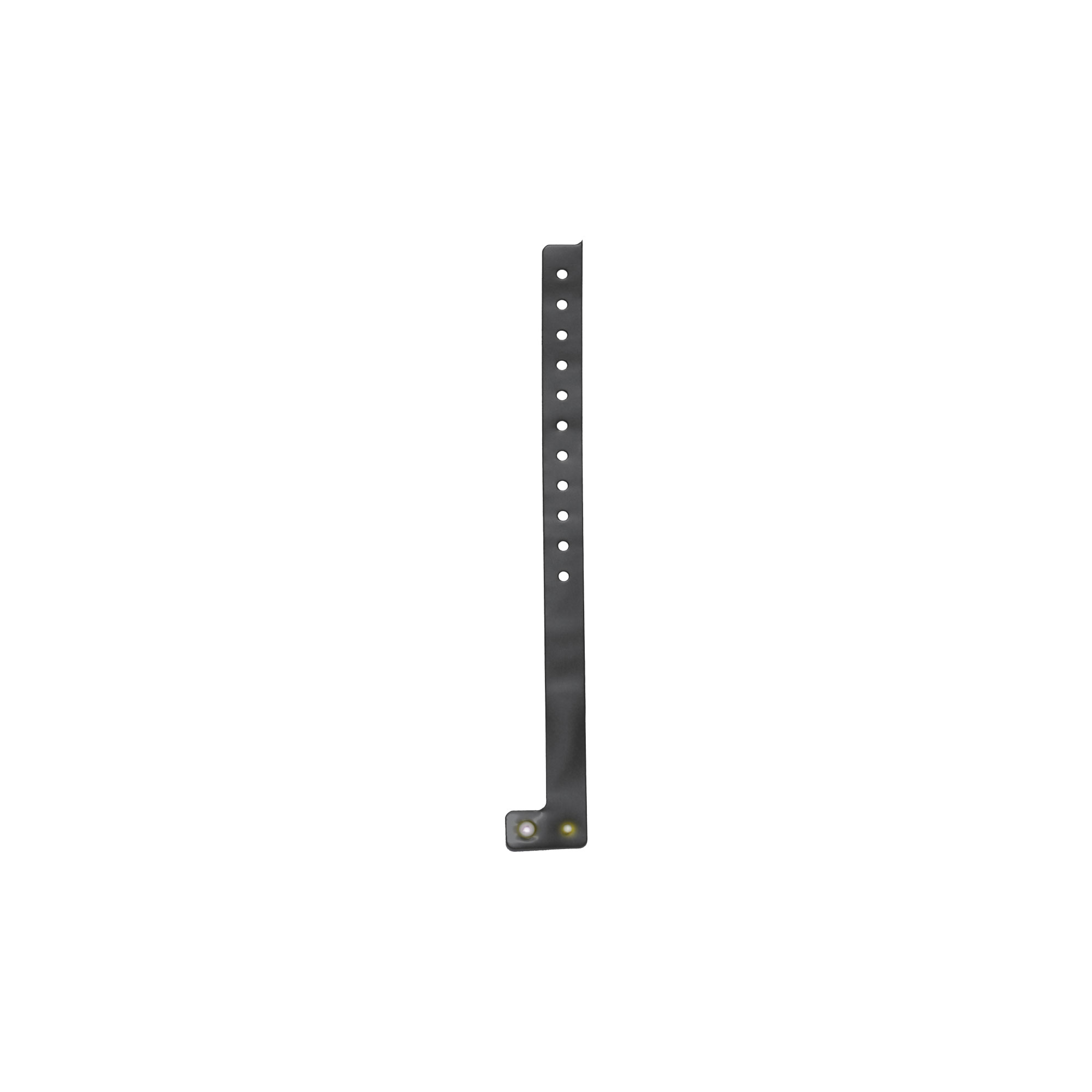 Non Reflective L Shaped Wristband Black
