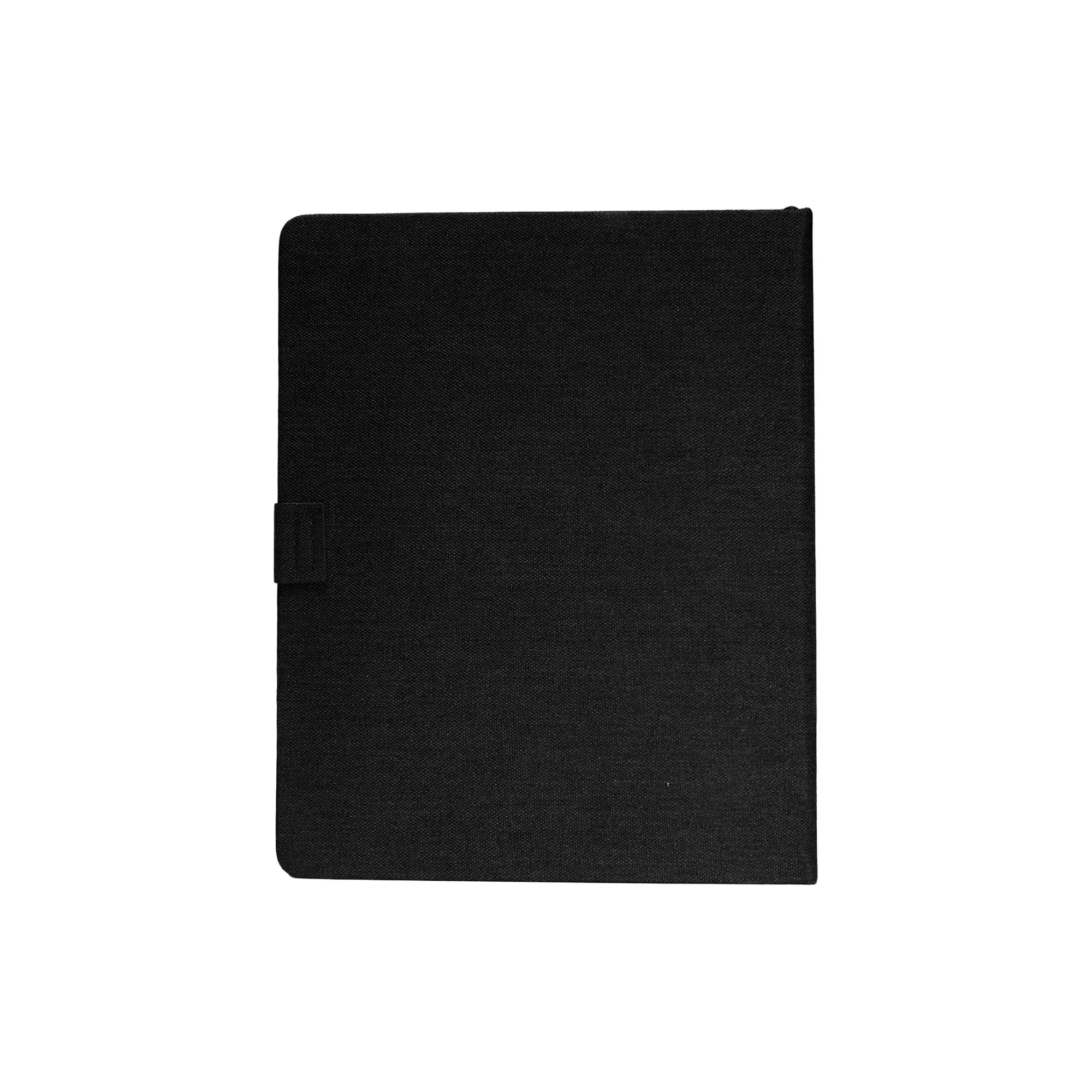 Magnetic RPET + Bamboo Notebook with Pen