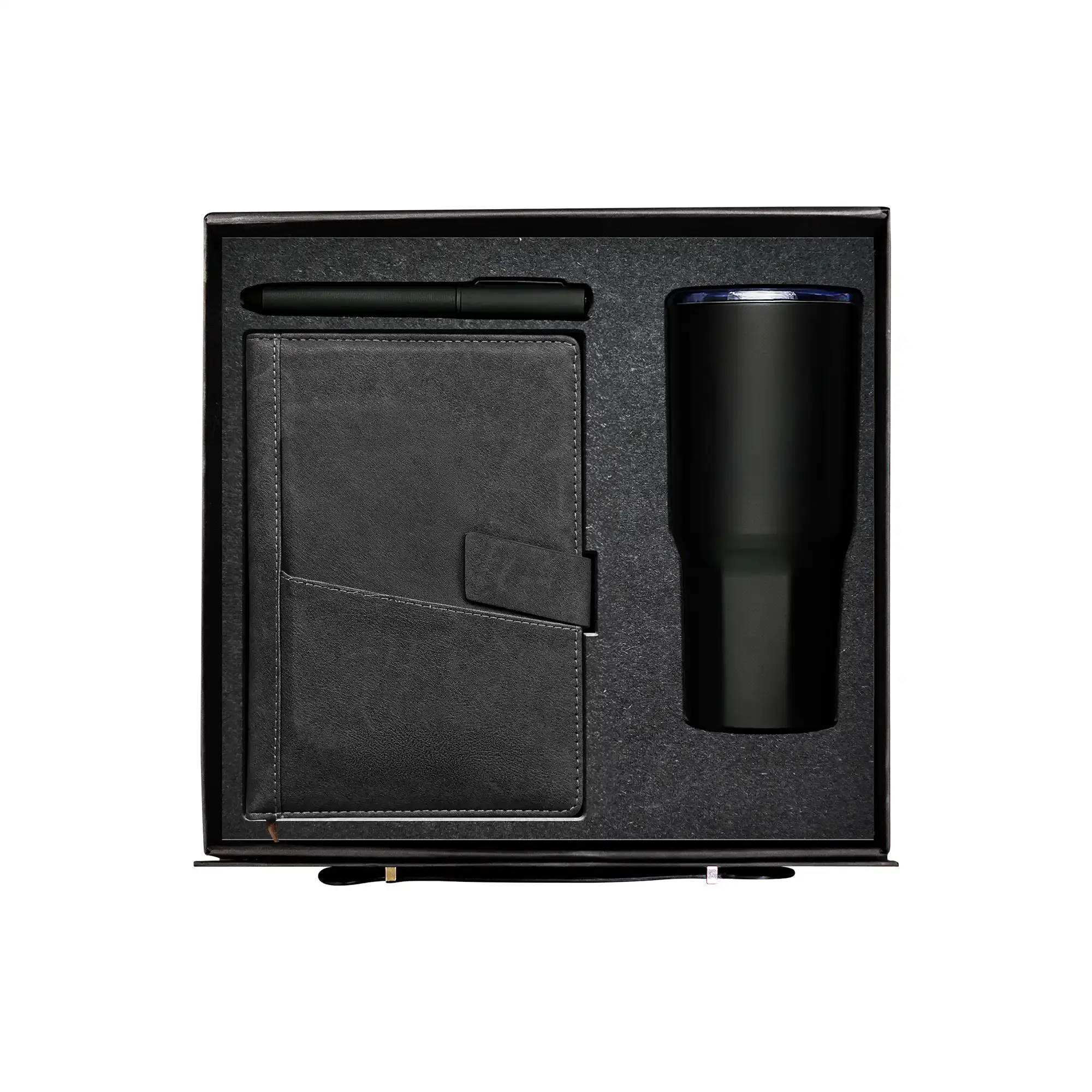 SlatePrime leather notebook 500ml tumbler fabric pen gift set UAE
