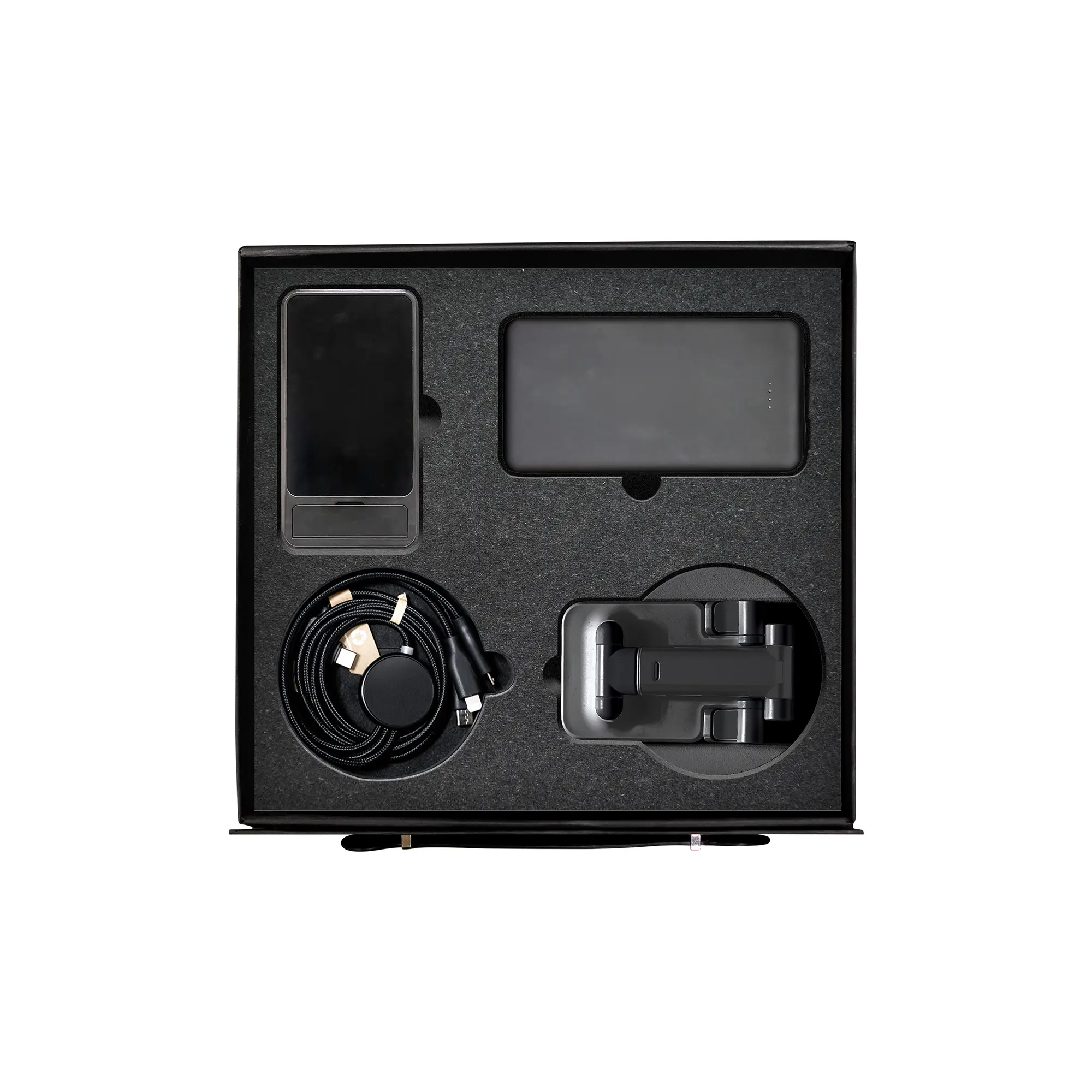 LightUp DeskTech 4-piece tech corporate gift set wireless charger UAE
