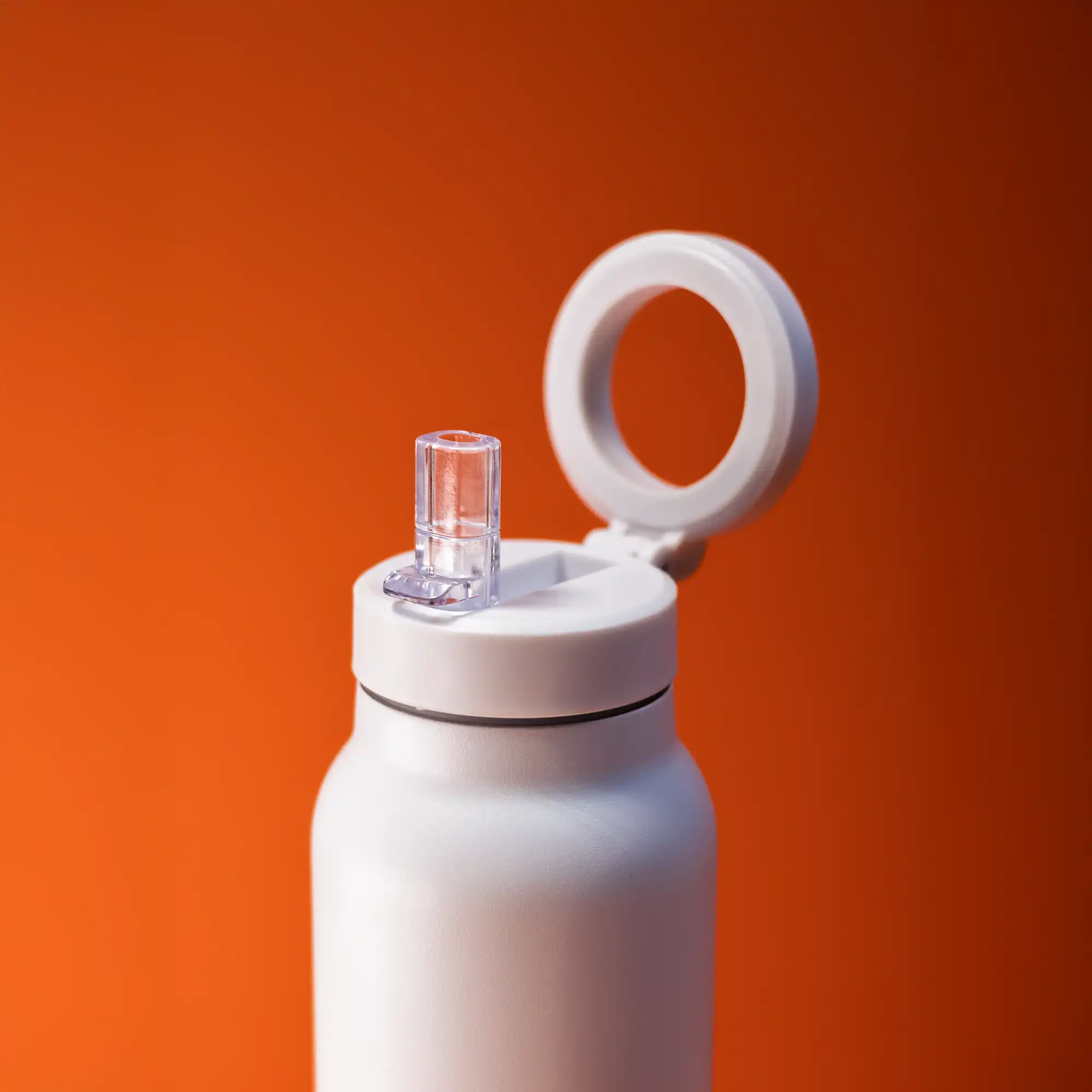 Magnetic insulated water bottle with phone holder in multiple colors