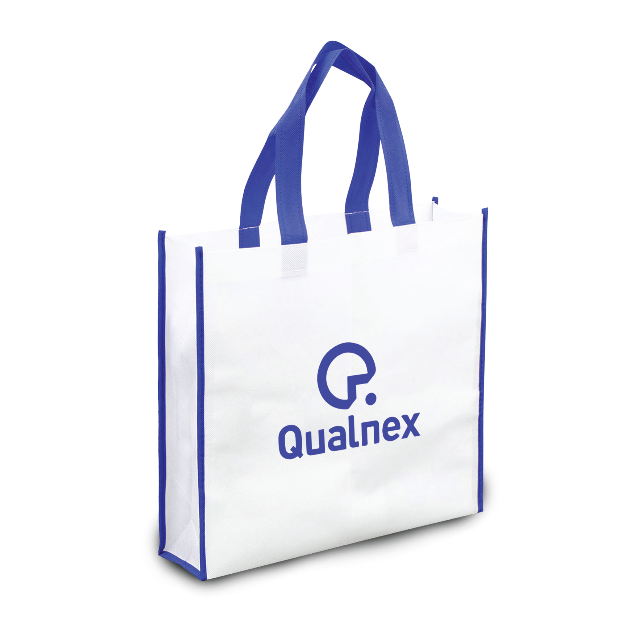 Horizontal Non woven Bag Blue