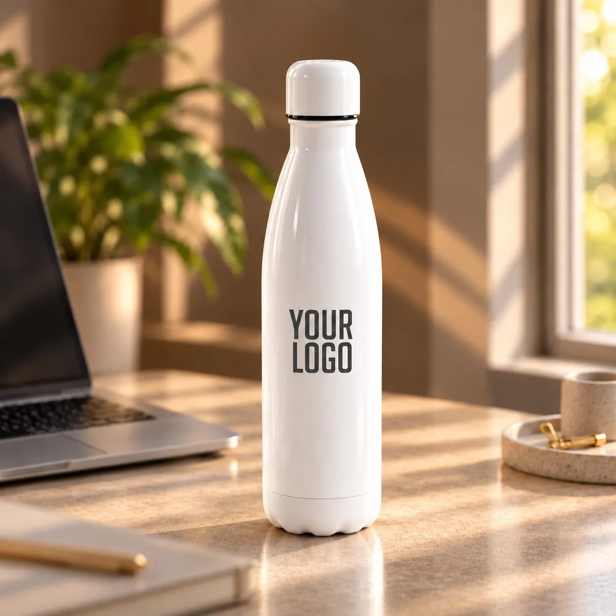 Insulated Bottle White