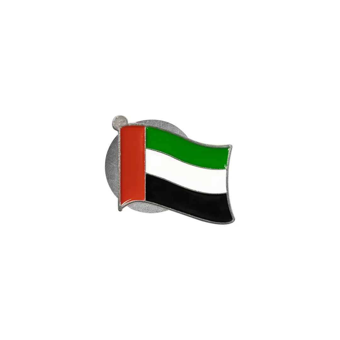 UAE Badge – Wavy Flag Shape